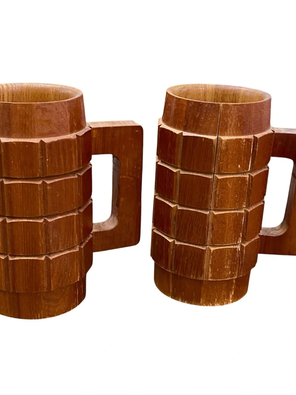 Vintage wooden beer